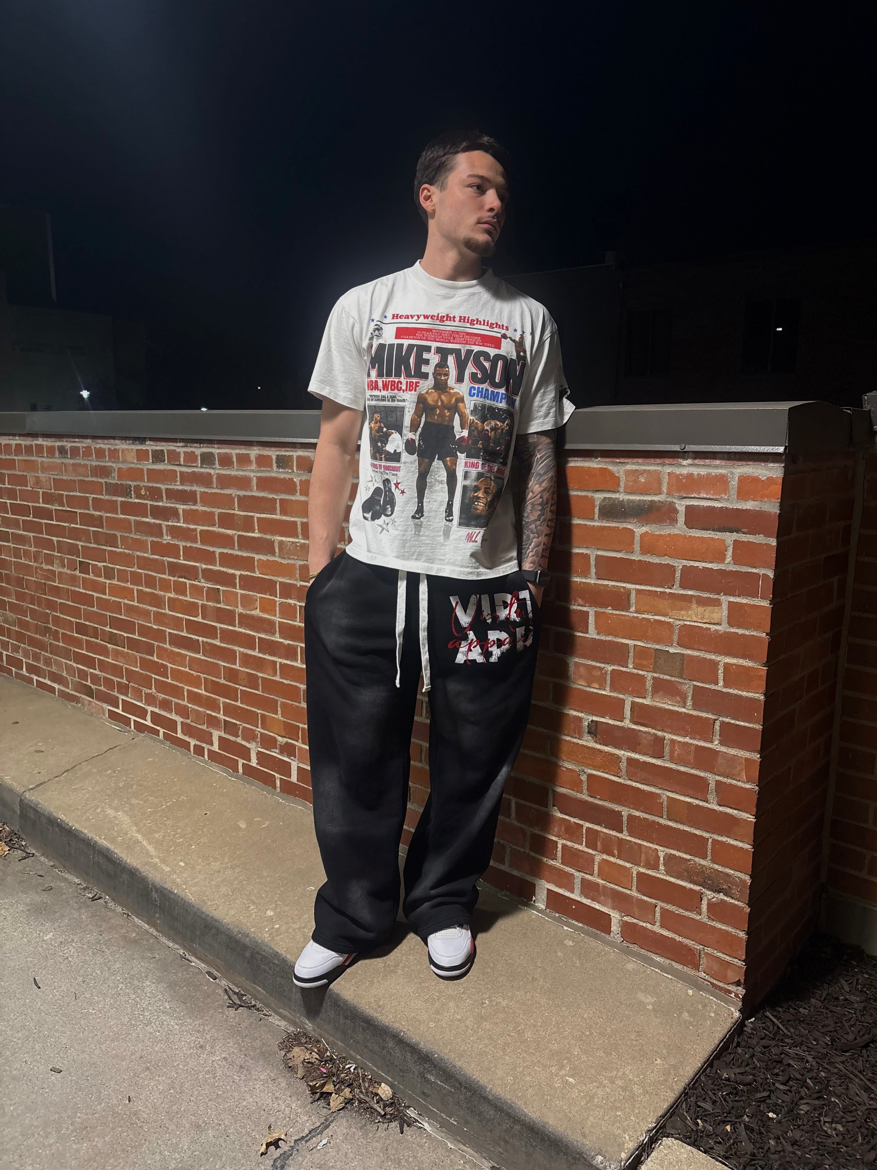 BLACK "HIDDEN TREASURE" PANTS